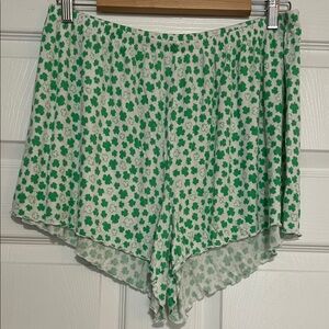Aerie Clover Print sleep Shorts